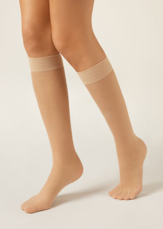 Κάλτσες μέχρι το γόνατο 20 Denier Comfort Cuff