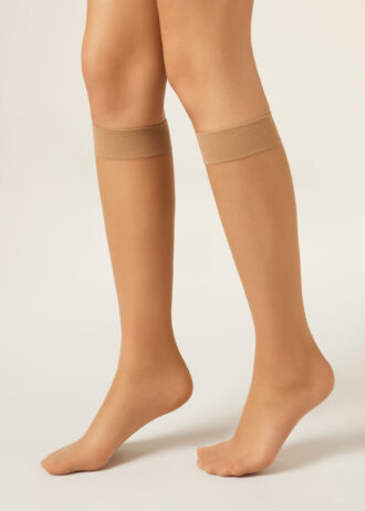 Κάλτσες μέχρι το γόνατο 20 Denier Comfort Cuff