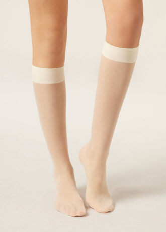 Κάλτσες μέχρι το γόνατο 20 Denier Comfort Cuff